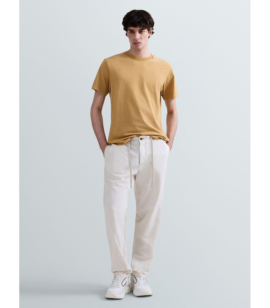 オープンエンドジャージーロゴTシャツ 詳細画像 サンドベージュ 2